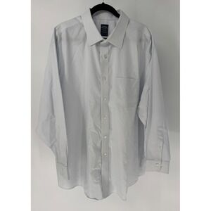 Brooks Brothers Non Iron Stretch Supima Cotton Dress Shirt Men 19/34-35